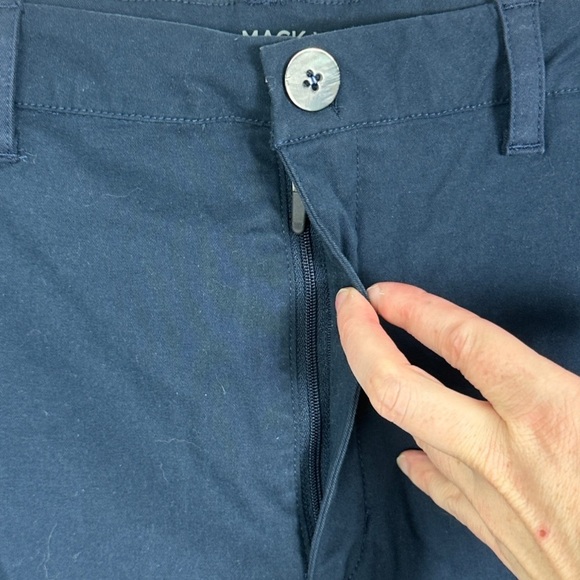 Mack Weldon Maverick Tech Chino‎ Shorts True Navy Blue Size 42W Mens Short - Picture 3 of 12